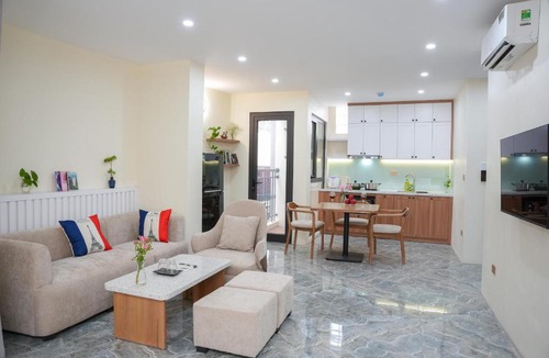 Tay Ho Apartment | Fusion Westlake - High Furniture - Balcony Apartment