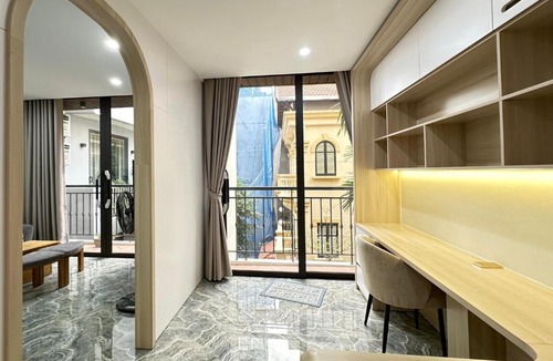 Tay Ho Apartment | Fusion Westlake - High Furniture - Balcony Apartment