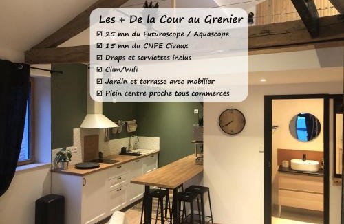 Chauvigny Apartment | Gites De la Cour au Grenier