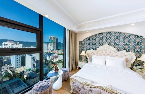 Son Tra Hotel | ⭐ ⭐ ⭐ ⭐ GOLDEN ROSE HOTEL - CÁCH BÃI BIỂN 300M