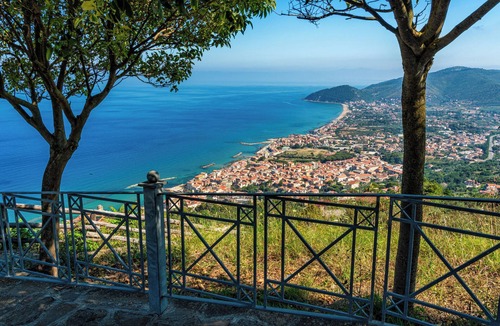 Castellabate House | Holiday home mit Terrasse und Klimaanlage