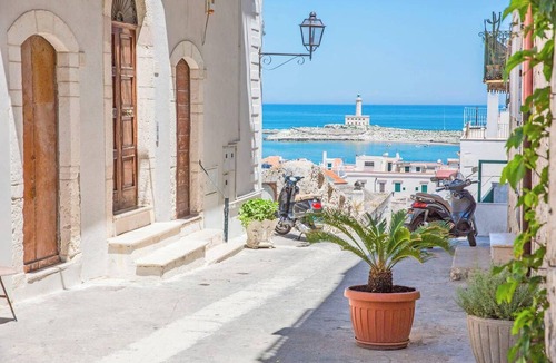 Vieste Apartment | Homerez - Apt in Vieste with balcony