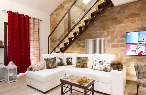 Vignanello Apartment | Homerez - Spacious studio for 7 ppl. with balcony at Vignanello