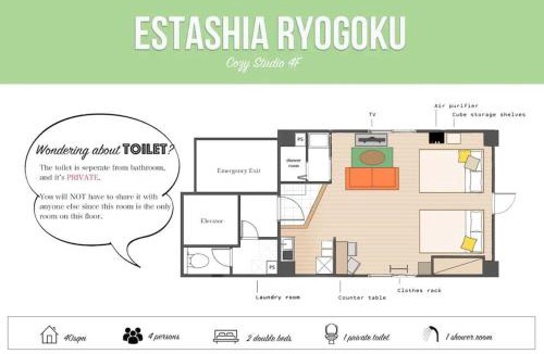 Ryogoku Apartment | Hotel Estasia Ryogoku