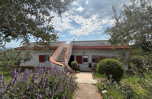 Terracina House | House on a hill with a rooftop terrace with big garden and stunning sea view