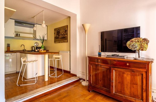 Rione XIV Borgo Apartment | iFlat | Comfy apartment with vista near St. Peter