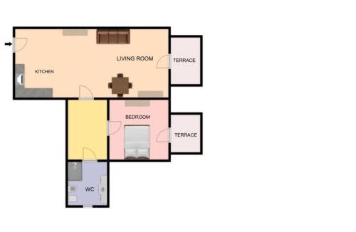 San Tommaso Tre Archi Apartment | Italian Experience-Suite Artemare