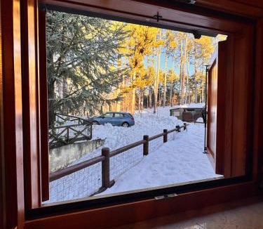Campo di Giove Apartment | La casa nel bosco - Chalet panoramico a Campo di Giove nel cuore del Parco della Majella