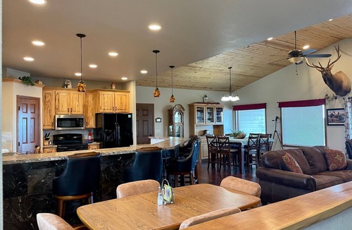 Chamberlain House | Location Location Location! On a river view acreage, sleeps up to 14, pets ok.