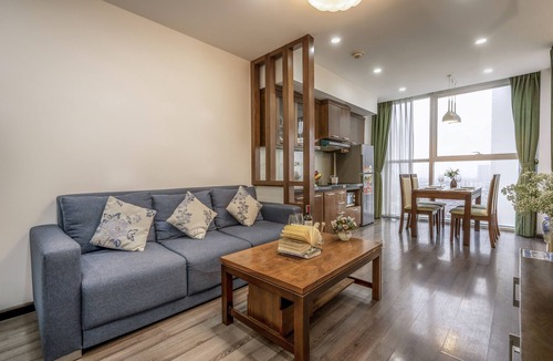 Ba Dinh Apartment | Luxury 2BR Apartment/Amenities/City View Cau - Giay District