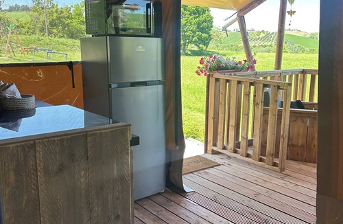Castignano Cabin | Luxury Safari Glamping Tent in the Heart of the Marche – Ideal for families