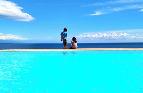 Villammare Apartment | Luxury sea view apartment with pool and parking
