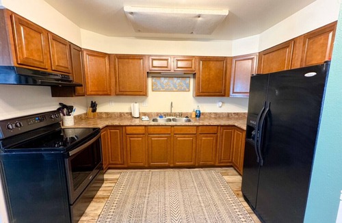 Spearfish Apartment | Main Level - King Beds - Patio - Laundry - Walk to downtown!