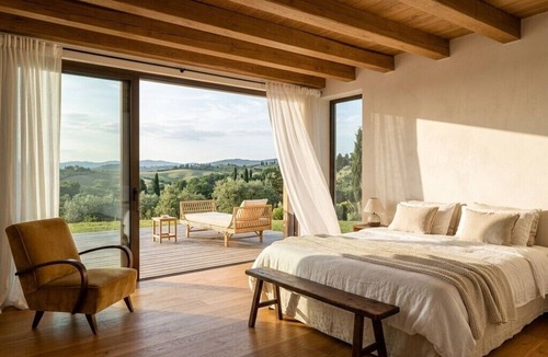 Poggi del Sasso House | Majestic Castle & Vineyard Amidst Rolling Tuscan Hills
