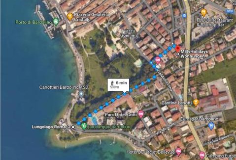 Bardolino Apartment | MillyHolidays - Apartment Lillà - Center - Nearby Beach - Private Garden - Spa Pool