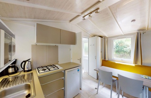 Vic-sur-Cere House | Mobile home with terrace in Vic-sur-Cère, 4 people