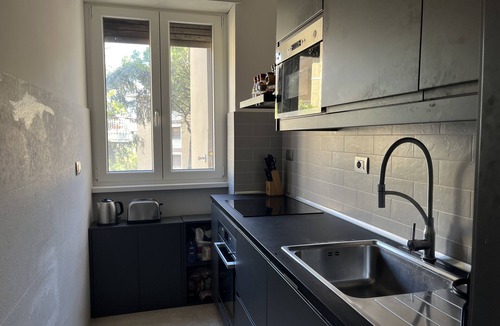 Tor di Quinto Apartment | Modern one-bedroom apartment with terrace