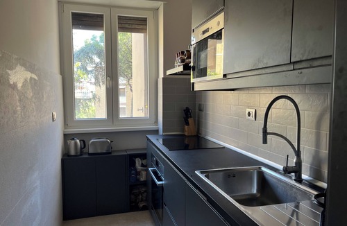 Tor di Quinto Apartment | Modern one-bedroom apartment with terrace