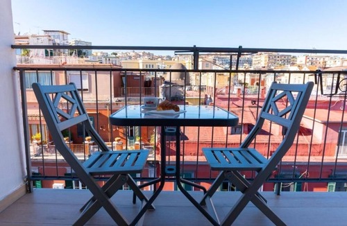 Montecalvario House | NA Beautiful View Rooftop-B&B - Double Room with Private Bathroom