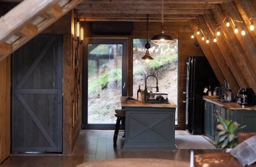 Maguri-Racatau Cabin | Nordland Cabin-A-Frame~View~Hot Tub~Decks