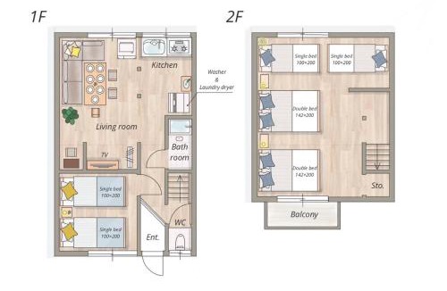Gifu Apartment | oyadoya gifu kano 岐阜駅徒歩12分 名古屋駅35分 大人数貸切 最大8名 駐車場有り