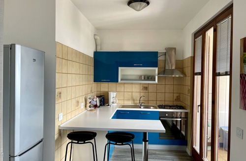 Brenzone sul Garda Apartment | PANORAMIC APARTMENT SITUATED IN THE TOWN CENTER WITH LAKE VIEW