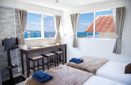 Motobu Hotel | Park Side Mori201 Standard Twin/Kunigamigun Okinawa