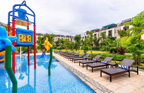 Ha Long Condo | Penthouse Duplex Wabi-sabi 3BR, Pool-BBQ, Sky View