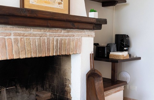 Misano Monte Apartment | Prestigious apartment with two double bedrooms in a Relais with a pool