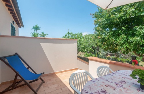 Capoliveri Apartment | Quiet Apartment “I Tigli 2” near Town Centre with Terrace & Garden; Parking Available