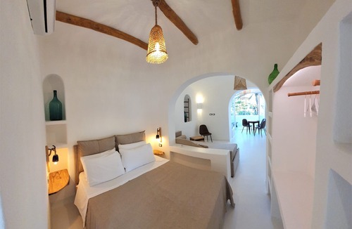 Forio Resort | Refined Deluxe Studio type B with a wide balcony and sea view