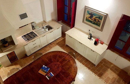 Monsano Apartment | Romantic suite with jacuzzi in manor house with pool and sea view