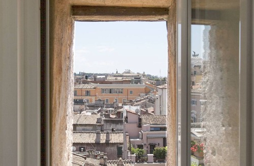 Rome City Centre Apartment | Spectacular Penthouse with two private terraces, Pantheon view, St. Peter's view