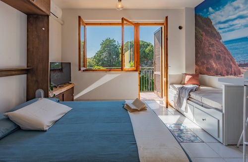 Capoliveri Apartment | Studio 'Mono Le Lecce 38B' with Pool and Balcony
