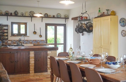 Montegiorgio Villa | Stunning private villa for 14 guests with WIFI, A/C, private pool, TV and panoramic view