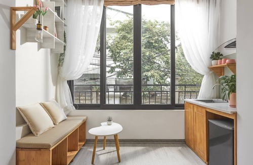 Hai Ba Trung House | Traditional central House/City view/Big window/Washing/5 Mins walking to lake