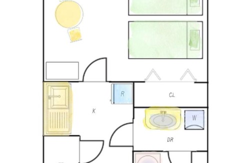 Suizenji Apartment | vetta kumamoto suizenji 406