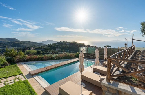 Schiazzano Villa | Villa Bellevue Capri with Private Pool and unique location