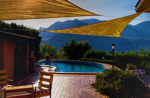 Minturno Apartment | Villa Cipriano "apartment with Pool" between sea and mountain.