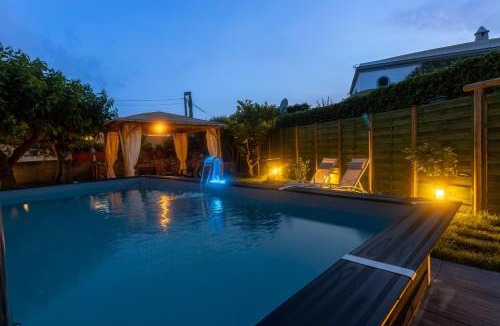 Forio Villa | Villa Conchiglia blu con piscina