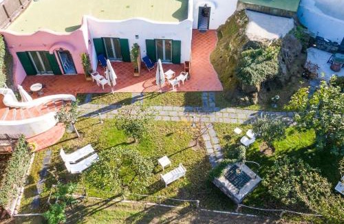 Forio Villa | Villa Conchiglia blu con piscina