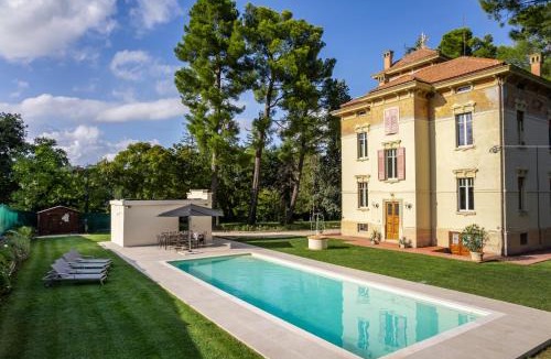 Ortezzano Villa | Villa Fazi - Liberty Style Villa With Private Pool & Park