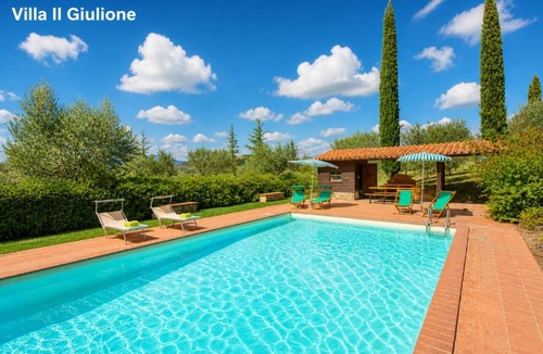 Il Poggio Villa | Villa Il Giulione Large Private Pool WiFi