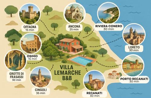 Polverigi Bed & Breakfast | Villa LeMarche b&b