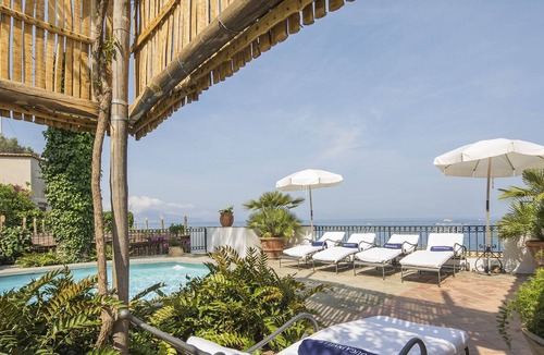 Massa Lubrense Villa | Villa Ortensia with Private Pool, Sea View, Near the Sea