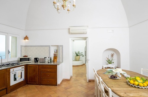 Praiano Villa | Villa Panorama - Garden Overlooking the sea and Sauna