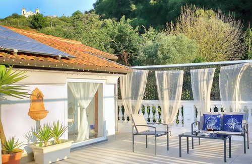 Sant'Agnello Villa | Villa Tina with Private Pool, Sea View, Terraces and Parking
