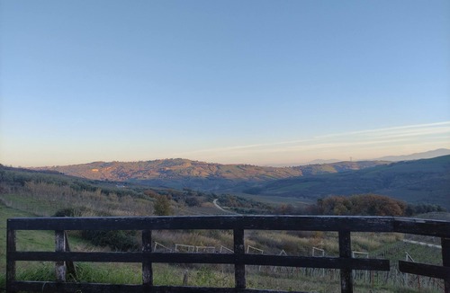 Orsogna Villa | Villa Valle del Sole with pool and view