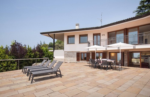 Torri del Benaco Villa | Villa Viù with Pool and Lake View