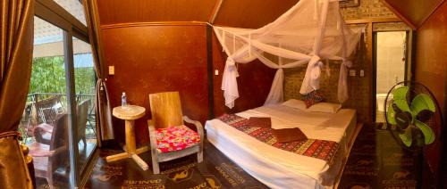 Ngoi Tu House | Vu Linh Palm House Homestay - Bungalow